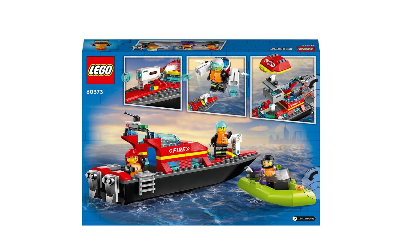 60373 LEGO City Fire Reddingsboot Brand