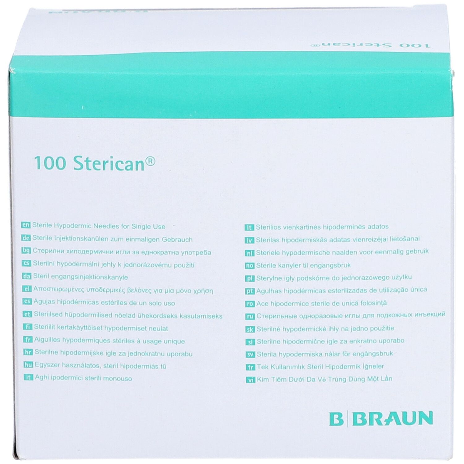 Sterican Einmalkanülen 20G x 40 mm - 0.90 x 40 mm - 100 St. gelb
