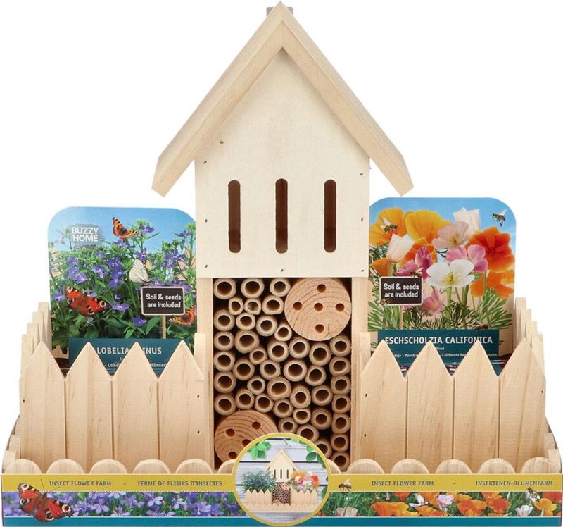 Bûten Home Insecten-Bloemboerderij met Bloemenzaad