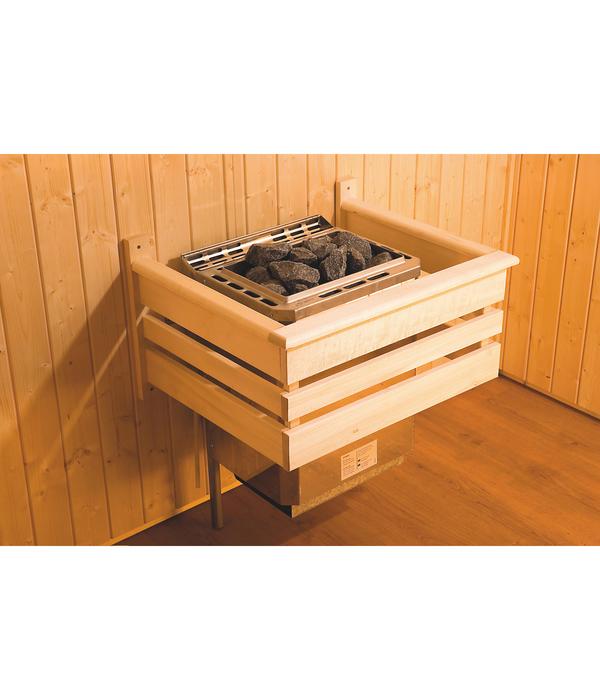 Weka Sauna Cubilis mit Glastür und Fenster