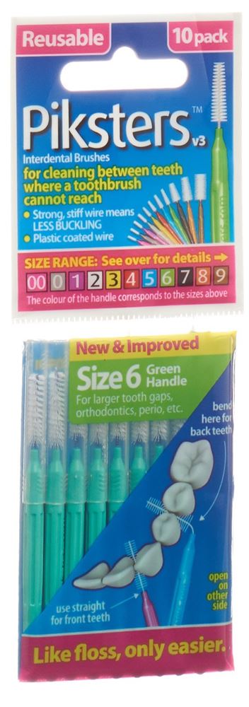 PIKSTERS Interdentalbürstchen 6 10 Stk
