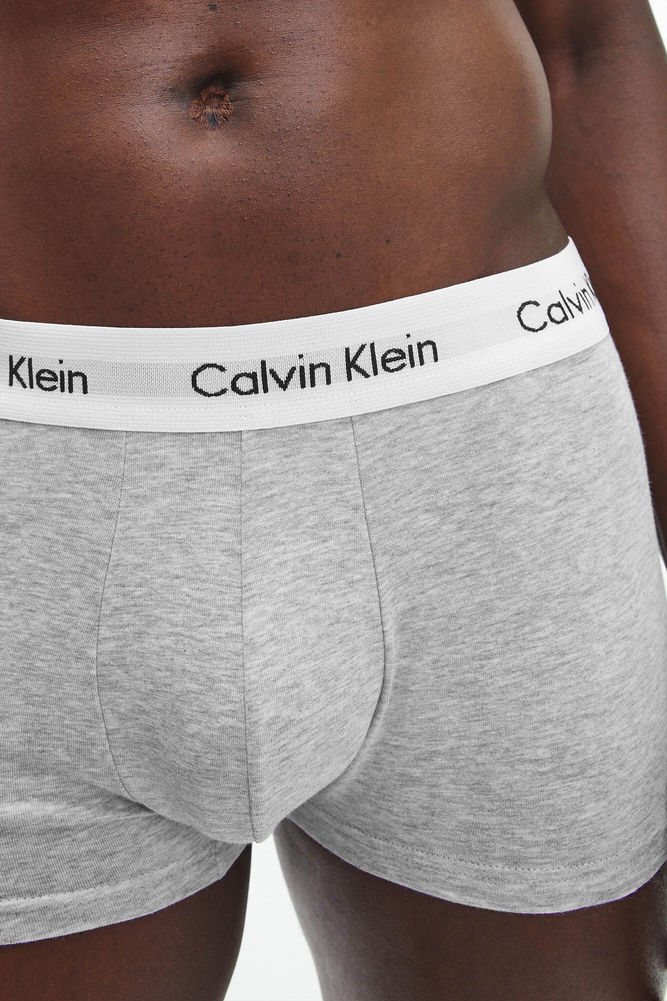 Cuecas boxer Calvin Klein de algodão com cós elástico