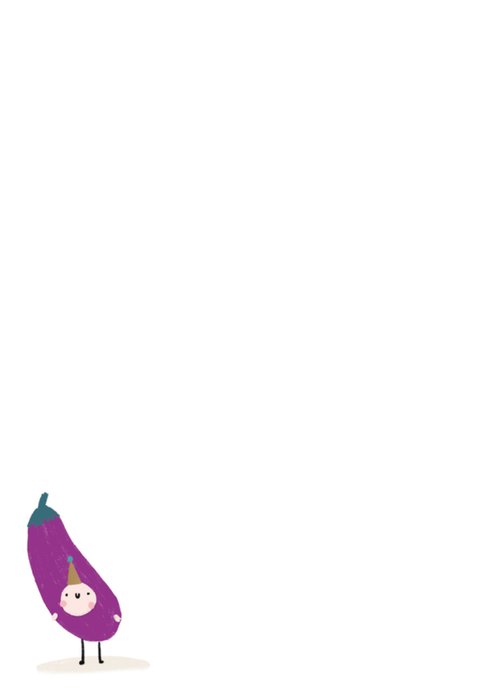 HotchPotch | Verjaardagskaart | aubergine
