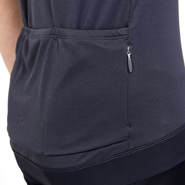 Maillot vélo CRAFT ESSENCE JERSEY ASHPALT-ROXO