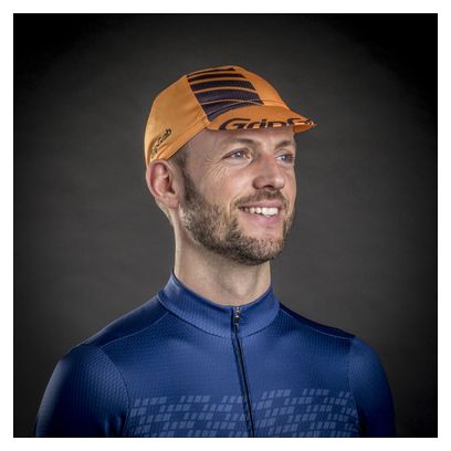 Casquette GripGrab Lightweight Summer Cycling Cap Orange / Noir