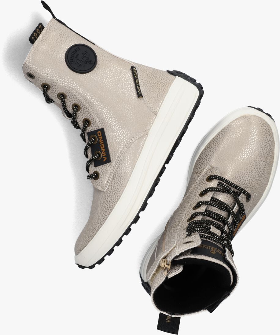 VINGINO gouden vingino veterboots rebecca hi