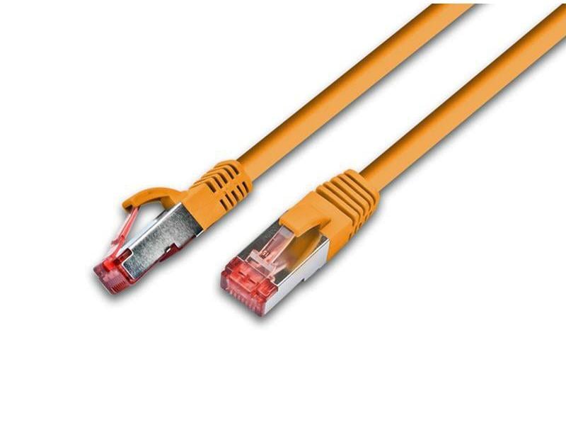 Wirewin Patchkabel RJ-45 - RJ-45, Cat 5e, F/UTP, 1.5 m, Ora Cat. 5e F/UTP-Patchkabel