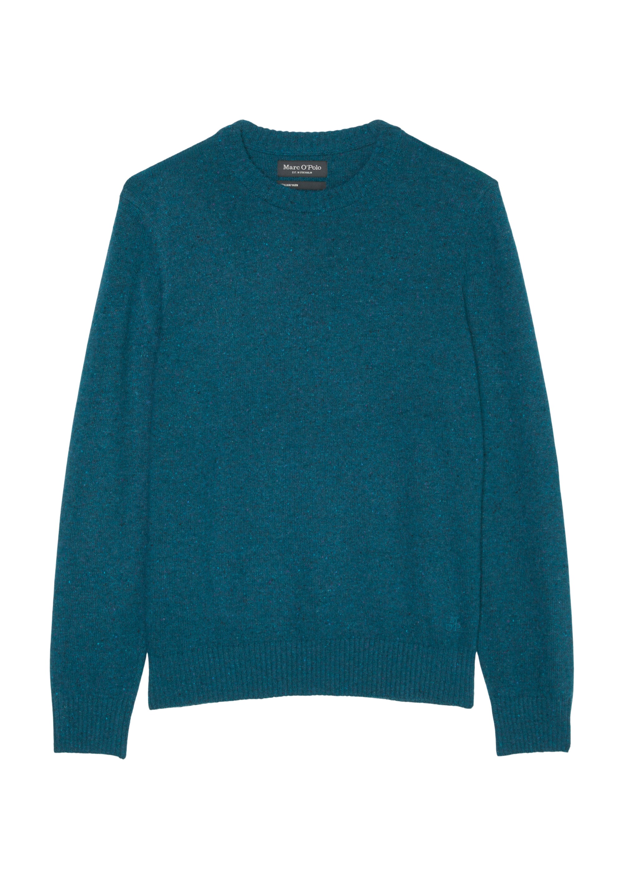 Pullover regular aus gesprenkeltem Tweedgarn