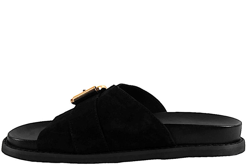 COPENHAGEN SHOES BRING ME SLENTERS I SORT RUSKIND