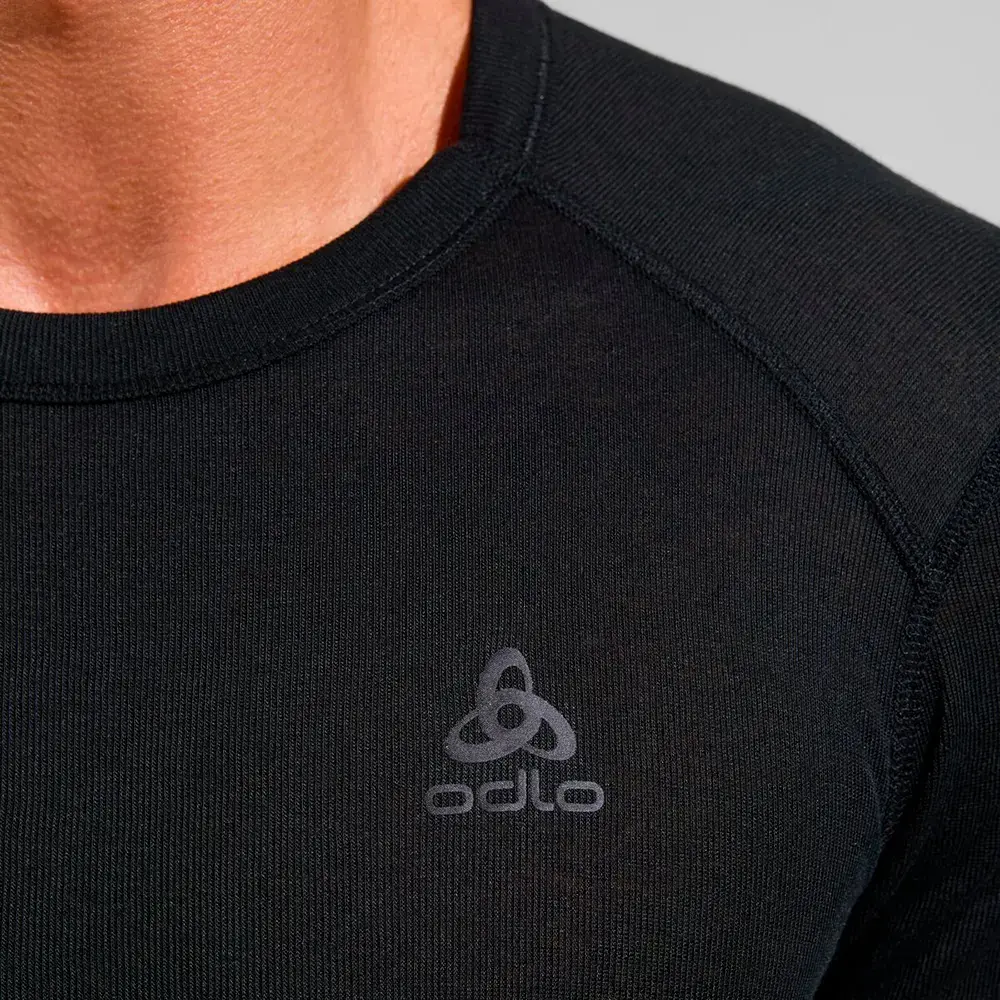 Odlo SUW Active Warm Thermoshirt Lange Mouwen 2Pack Zwart/Groen Heren