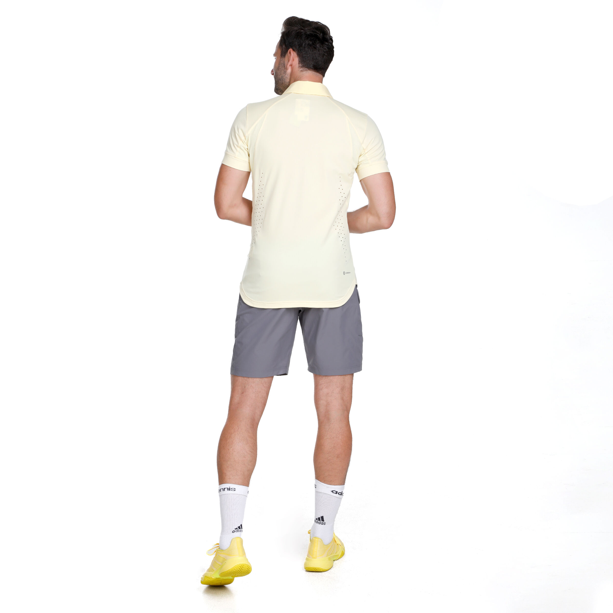 adidas New York Polo Hommes - Jaune