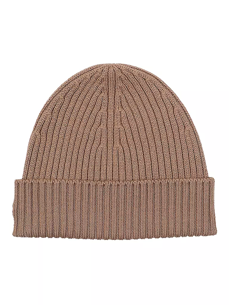 LACOSTE Mütze - Beanie camel