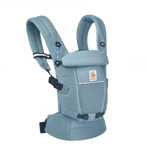 Porte bébé Adapt SoftFlex Mesh Bleu Ardoise - ERGOBABY