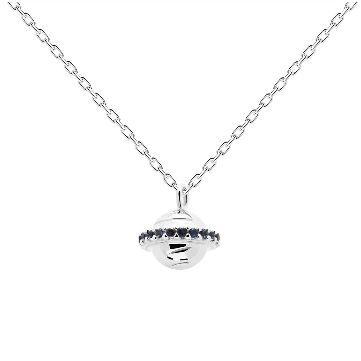Collier PdPaola Saturn Trip Argent