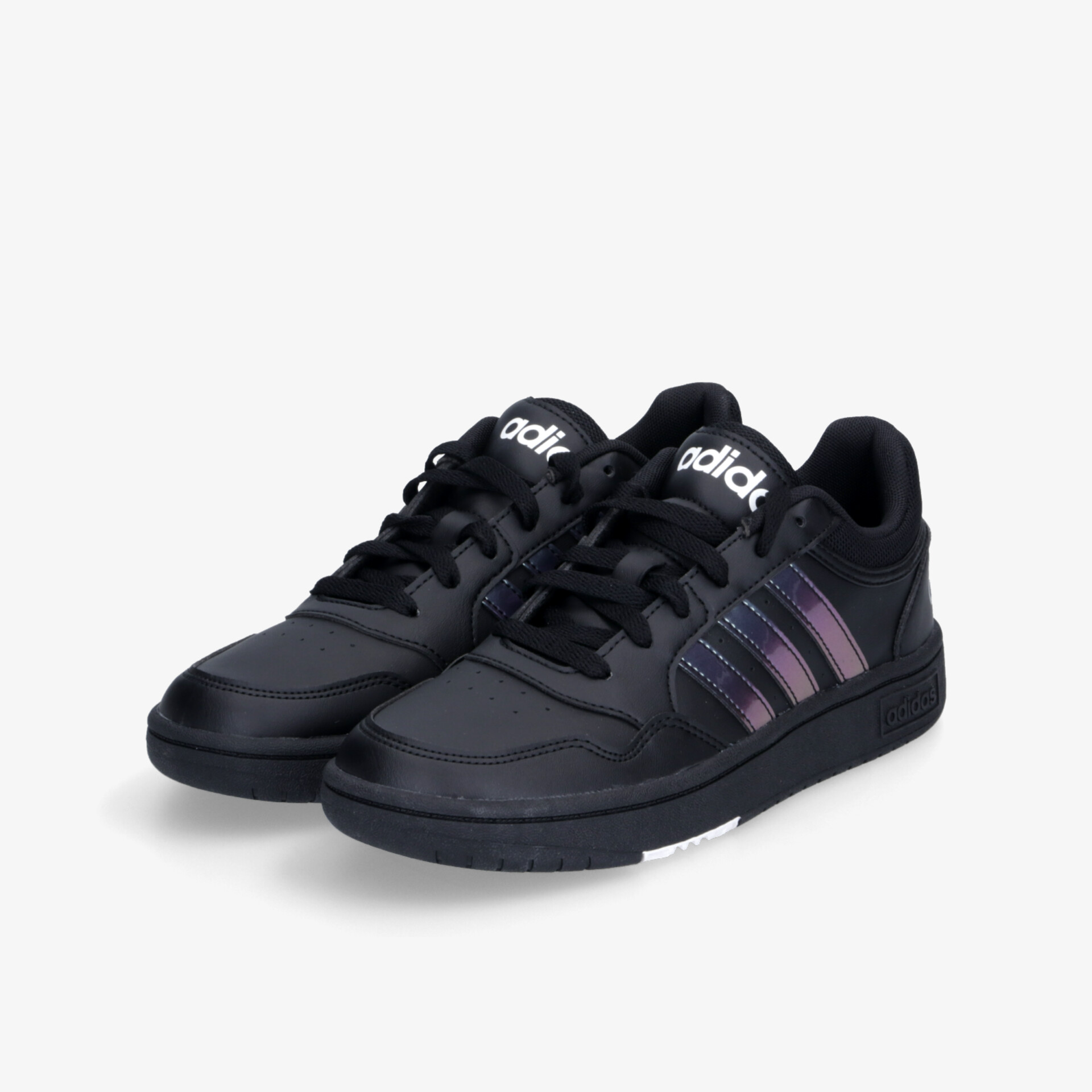 adidas Hoops 3.0K Kinder Sneaker Low schwarz