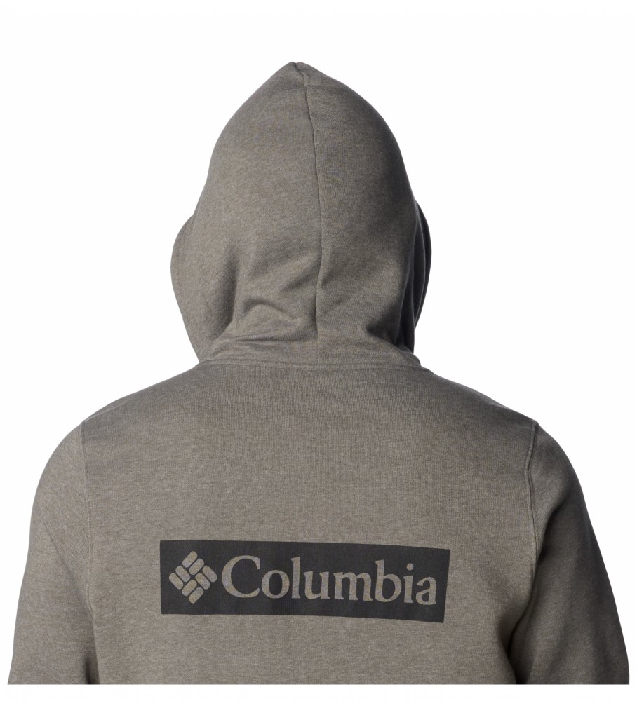 Moletom com capuz Columbia Trek, cinza