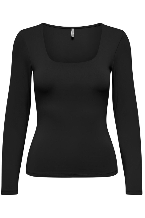 Only zwarte dames t-shirt