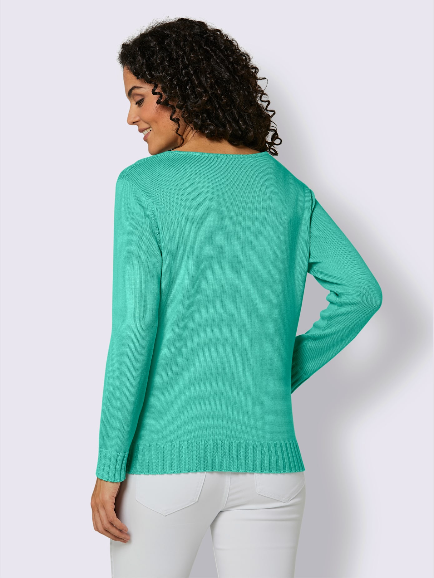 Pull en coton et lyocell mélange coton et lyocell de qualité