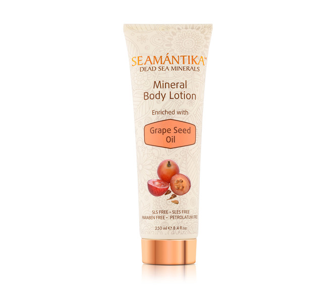 Seamantika Grape Seed Oil Mineral Body Lotion