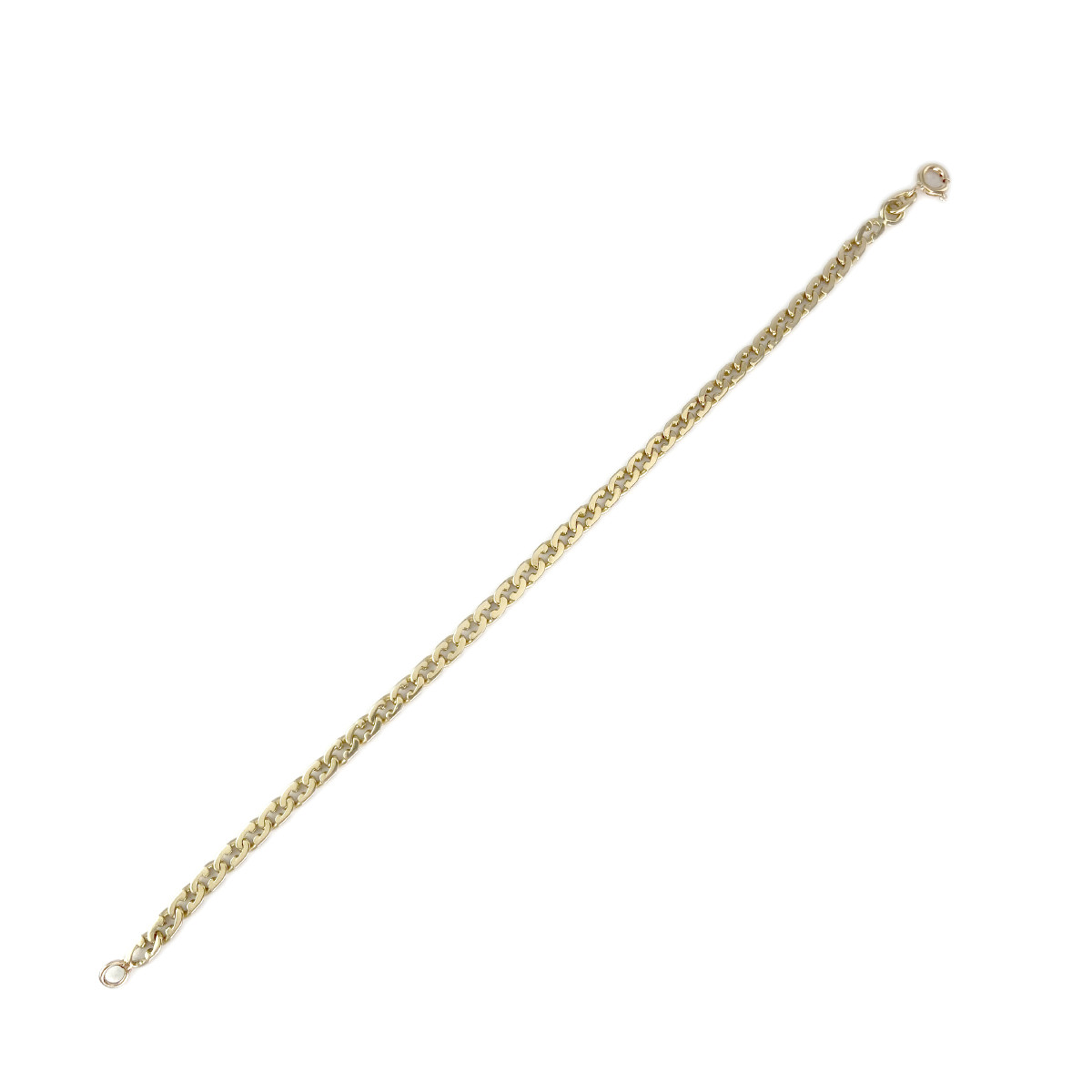 Bracelet d'occasion or 750 jaune maille fantaisie 18 cm