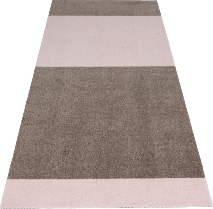 Tica Copenhagen Løber, 90x200 cm, stripes-horizon sand/dusty rosa Sand/dusty rosa