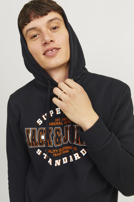 Jack & Jones zwarte heren sweater