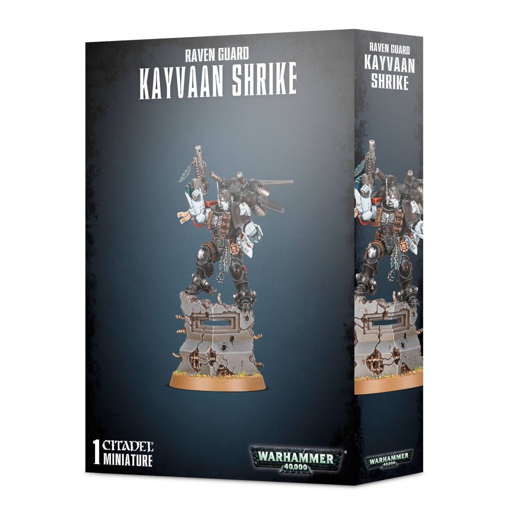 W40K : Adeptus Astartes Raven Guard - Kayvaan Shrike