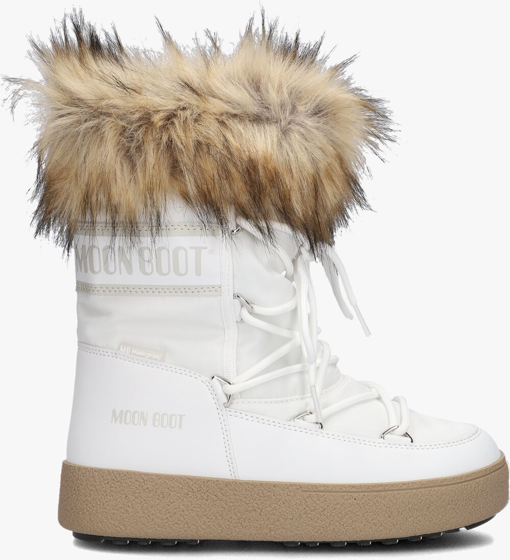 MOON BOOT witte moon boot  mb ltrack monaco low
