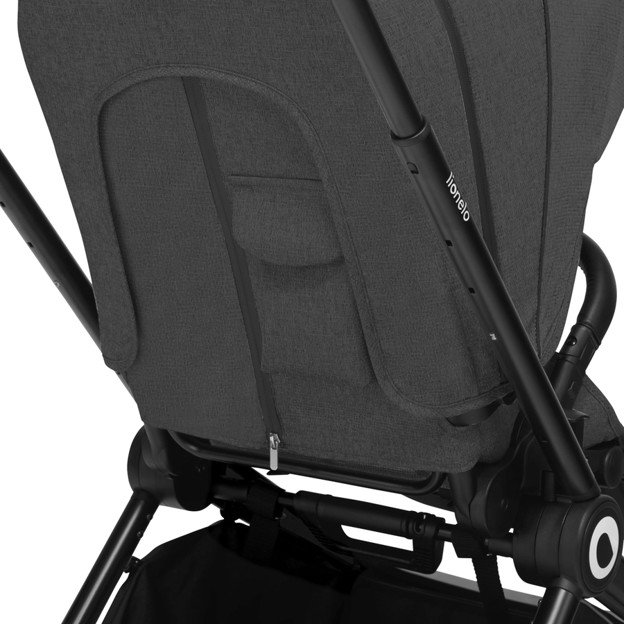 lionelo Kombikinderwagen Mika 3-in-1 Grey Graphite