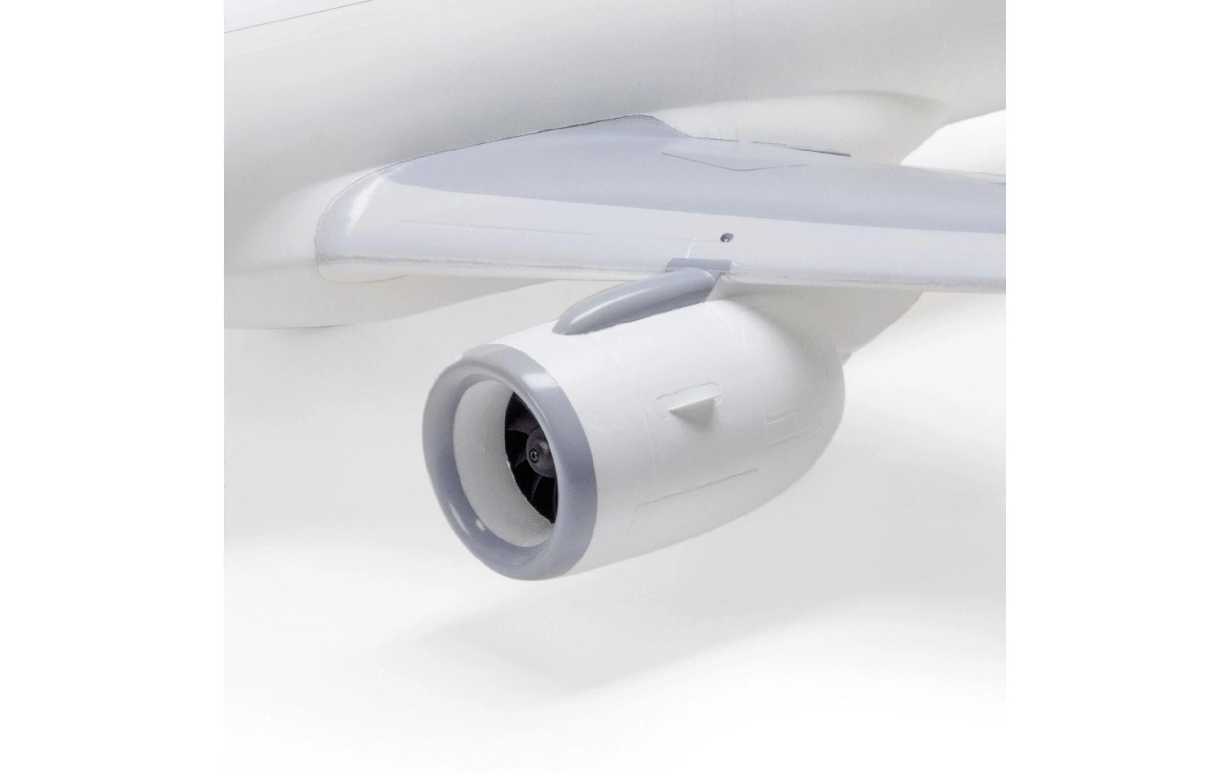 Flugzeug Airbus A320 Neo Base White BNF Basic<br>Twin 64 mm EDF Modellflugzeug