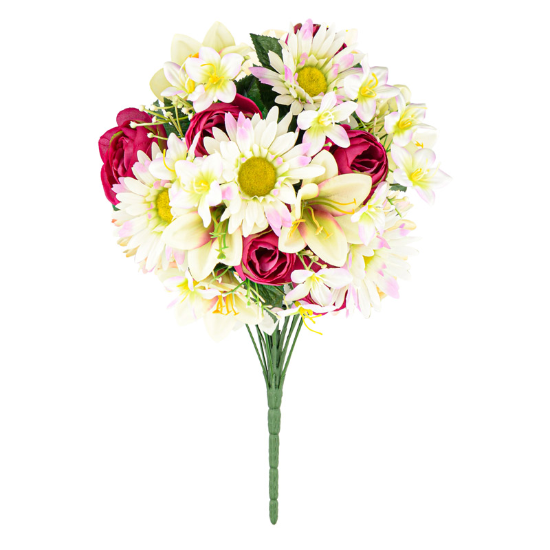 Bouquet artificiel de fleurs