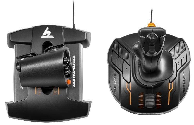 Thrustmaster Joystick + manette des gaz T16000M FCS HOTAS