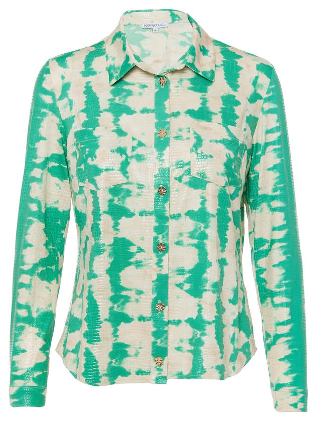 Jackenhemd Batikoptik