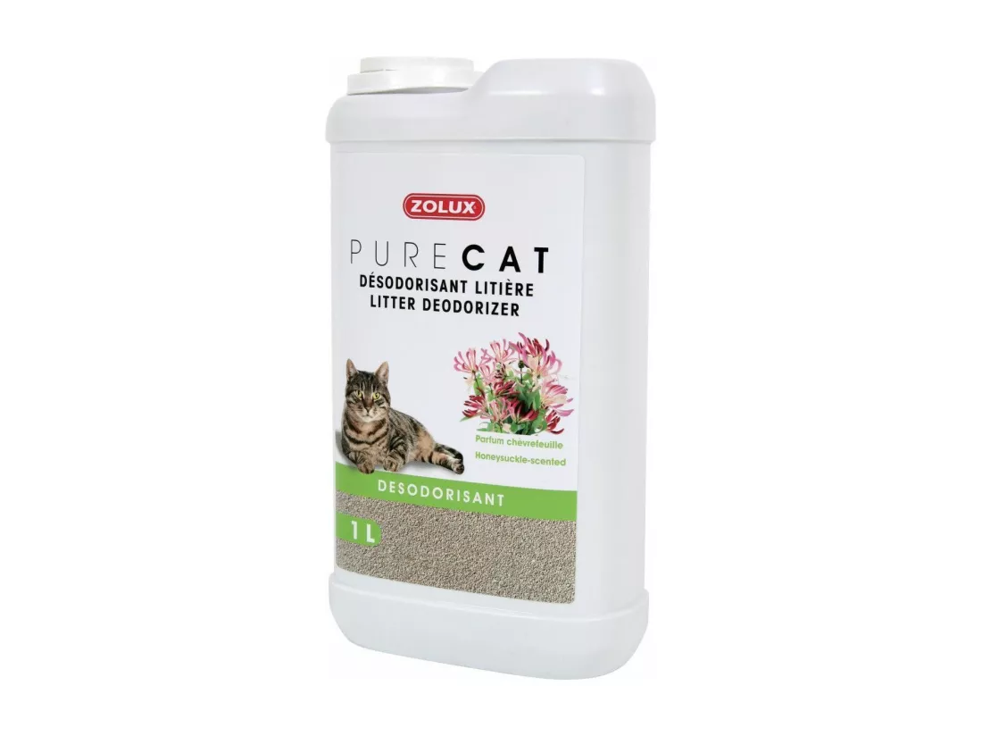 Désodorisant litière 1 litre (Lot de 3) Chèvrefeuille