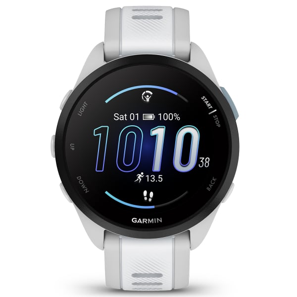 Montre cardio GPS GARMIN FORERUNNER 165 MIST GREY/WHITESTONE