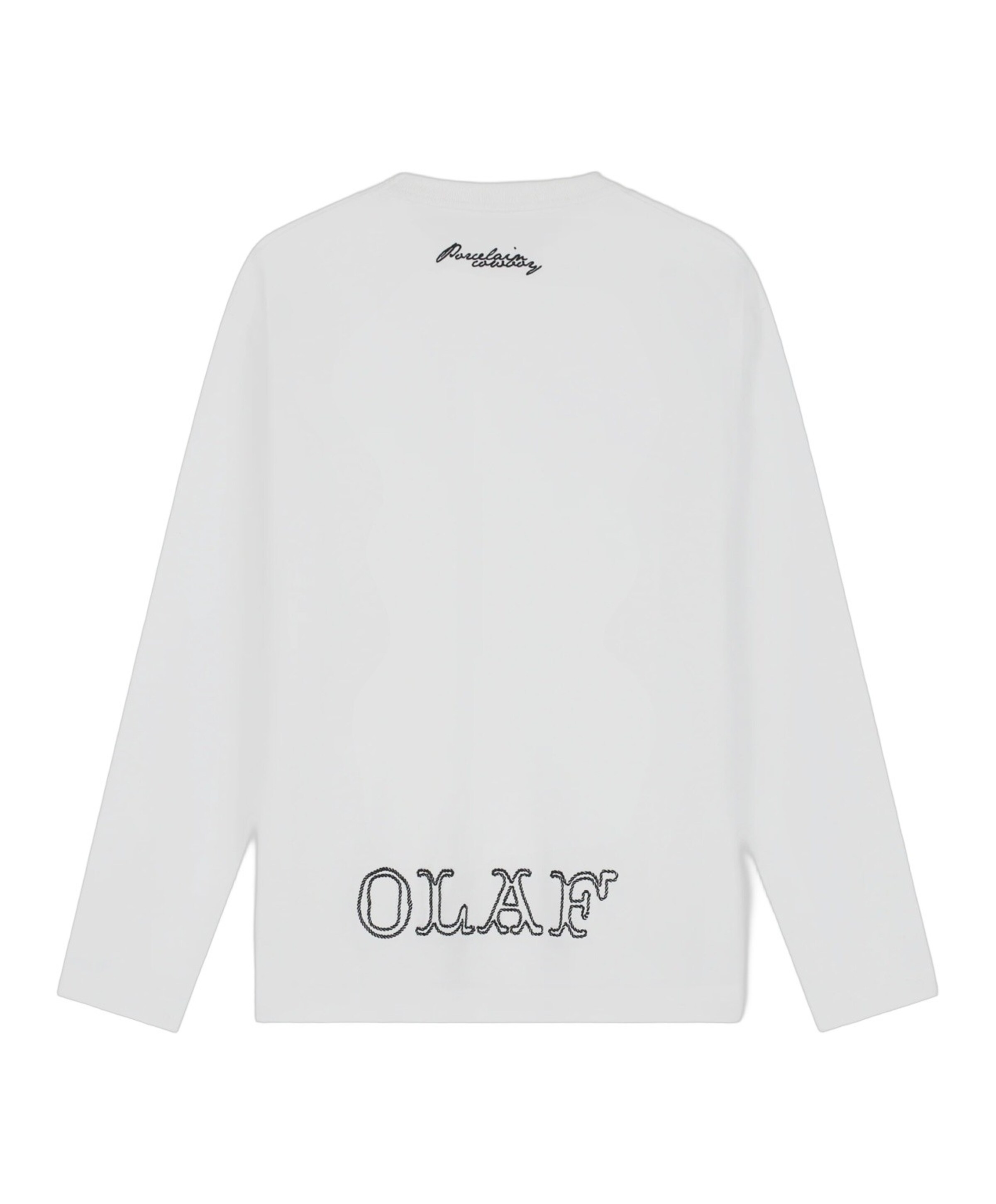 Olaf Heren longsleeve wit