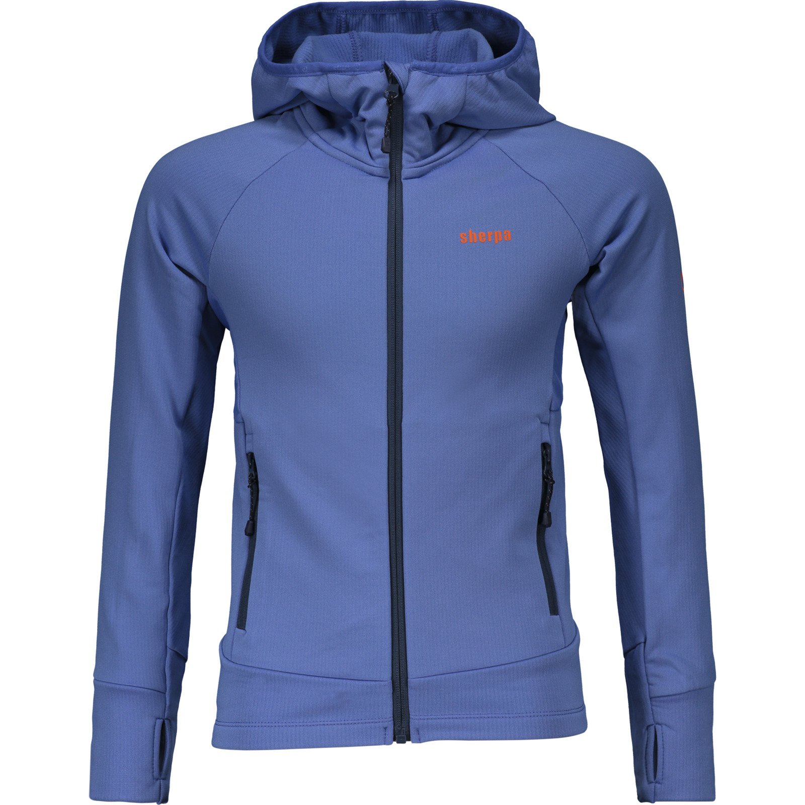 Sherpa Kinder-Fleecejacke Pyuthan mittelblau