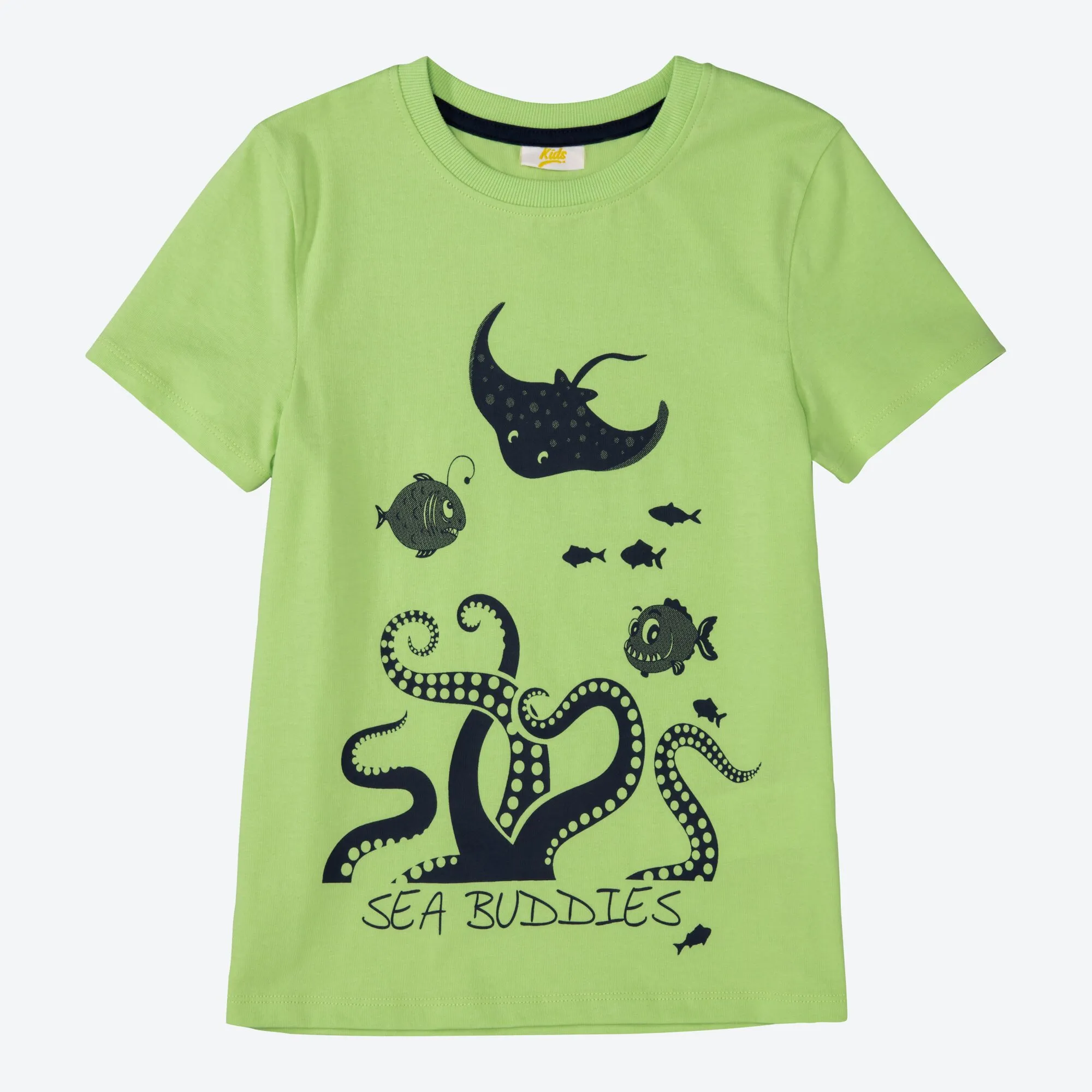 Kinder-Jungen-T-Shirt mit Meeresmotiven