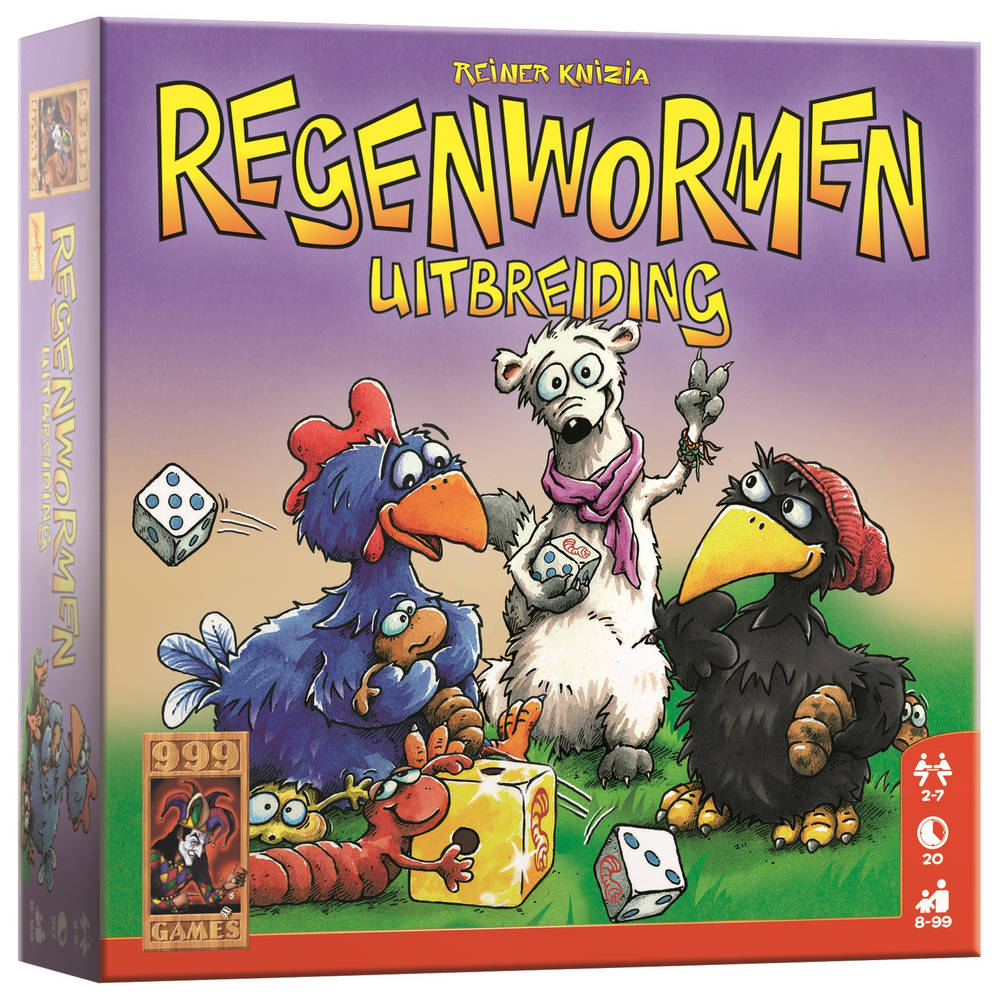Regenwormen uitbreiding