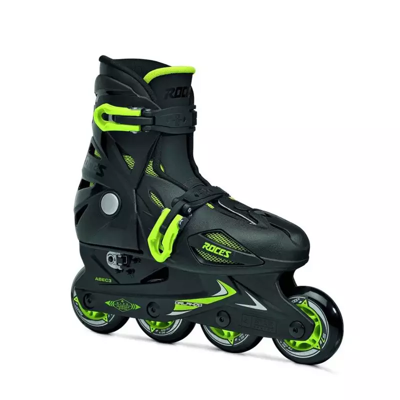 Roller ROCES orlando 3 noir/lime