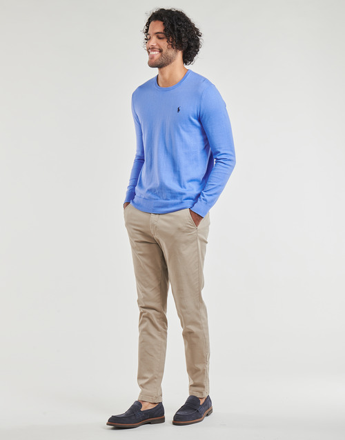 Polo Ralph Lauren - PULLS COL ROND EN PIMA COTON Azul / Summer / Azul