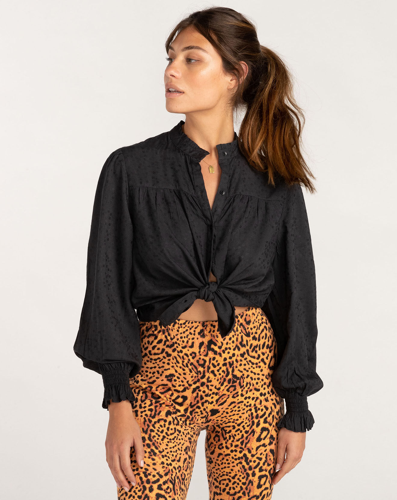 Billabong Chemise By Night imprimé noir