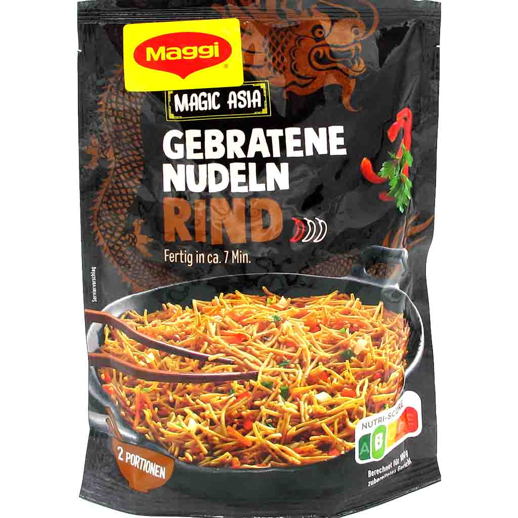 Maggi Magic Asia gebratene Nudeln Rind 119g MHD:30.9.25