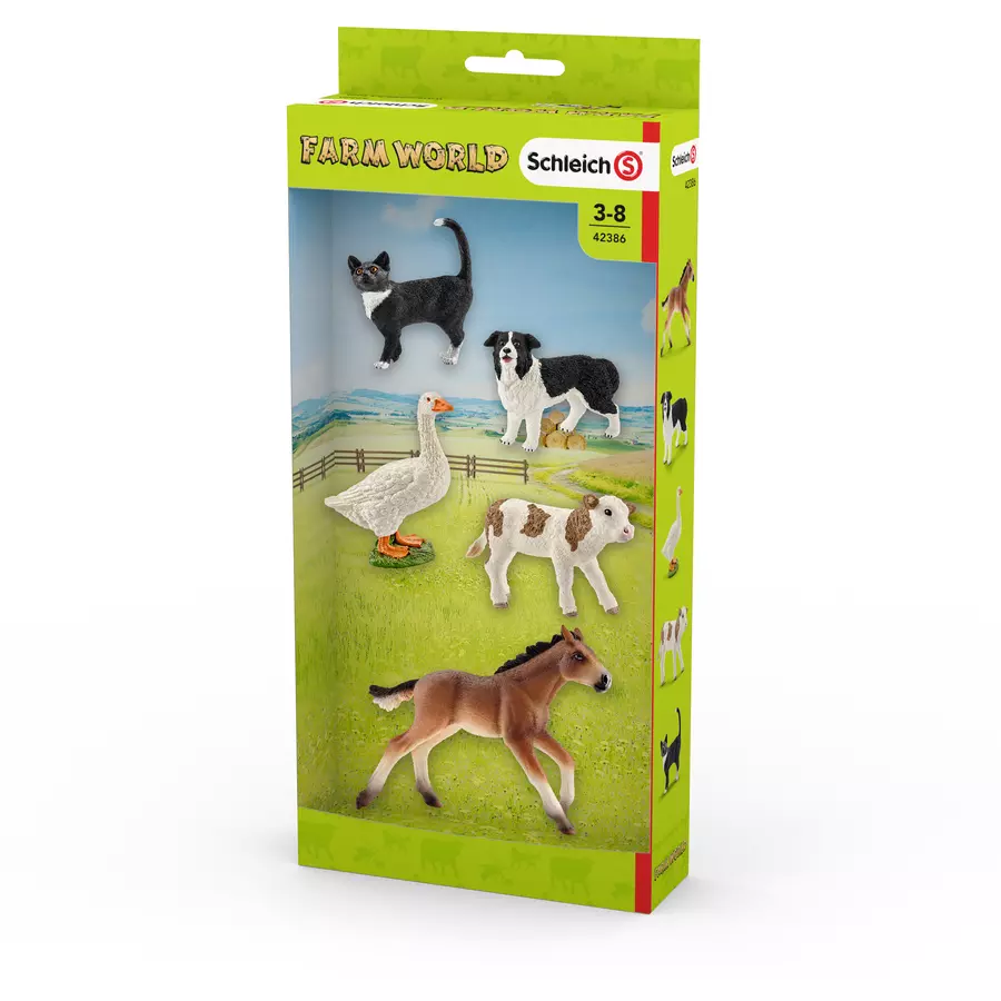 schleich® Farm World- Tier-Mix Set 42386