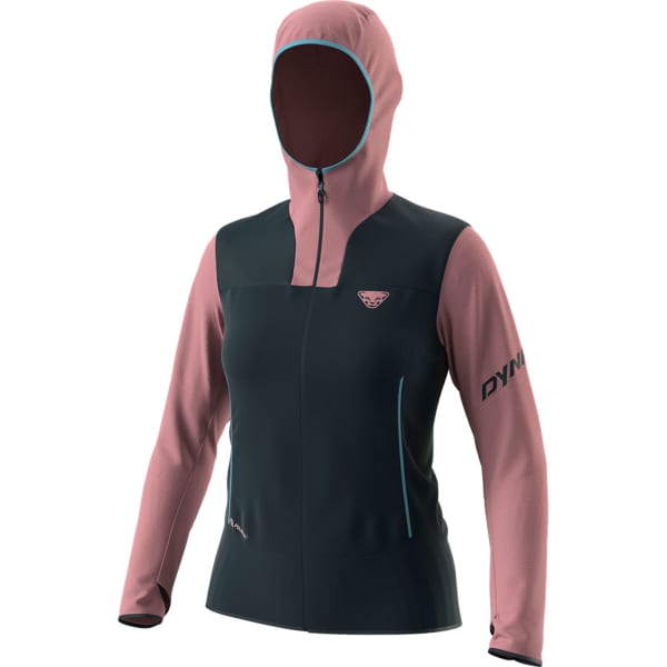 Veste polaire randonnée DYNAFIT TRAVERSE PTC HOODED JKT W MOKAROSA