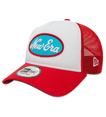 New Era Kasket - 9Forty - Oval Trucker - R?d