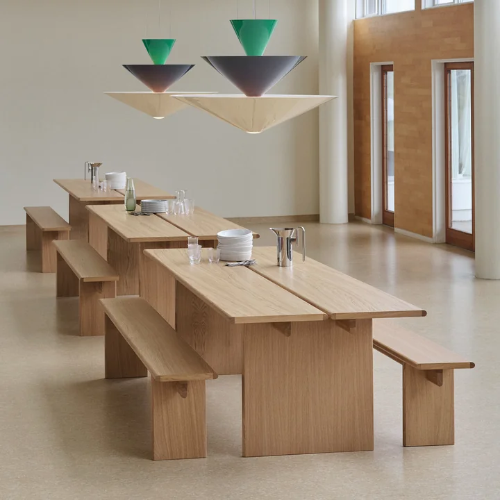 &Tradition - Ita OS6 Bank, 230 cm, Eiche dunkel gebeizt