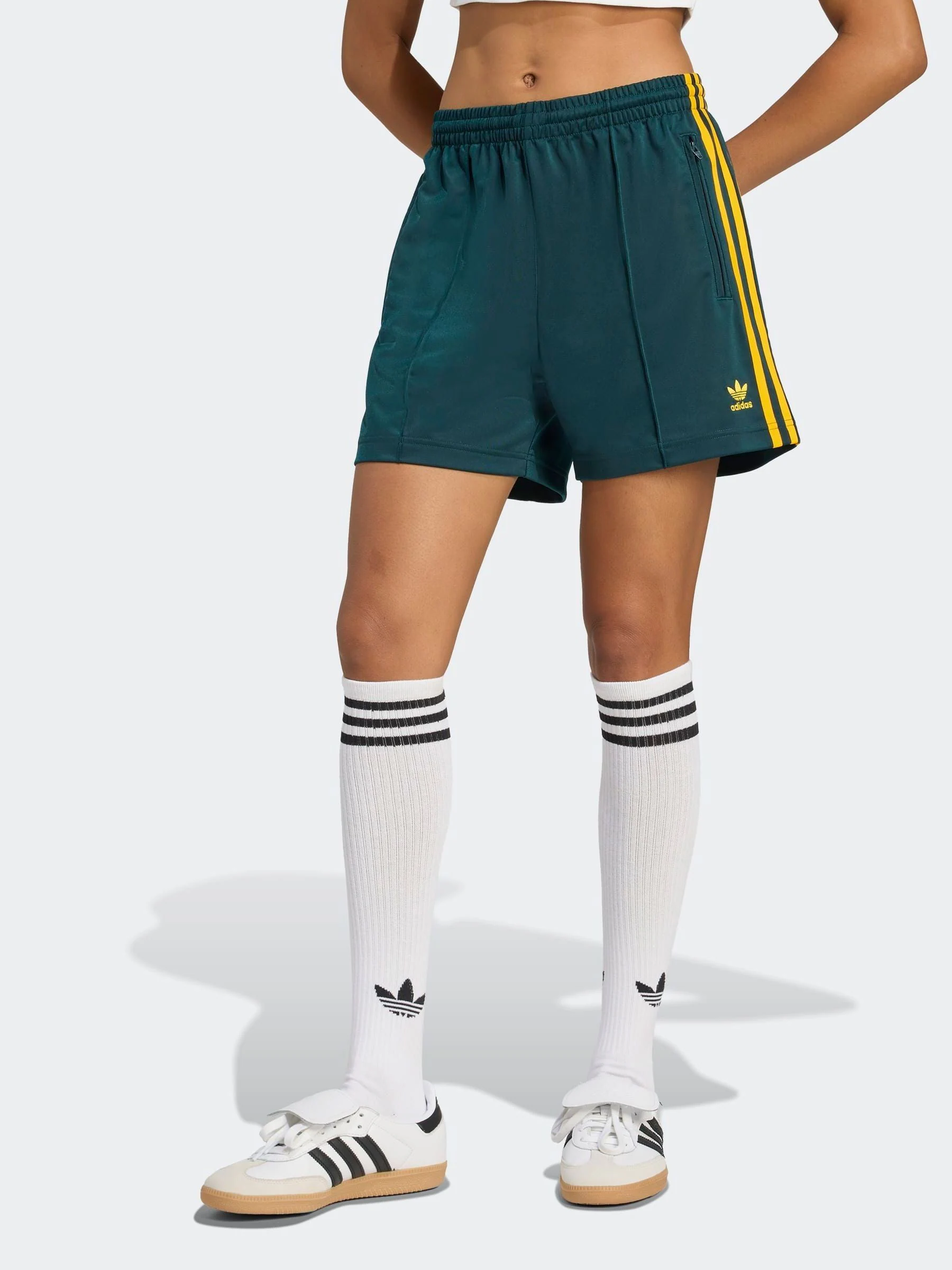Groen - Adidas Original Firebird shorts