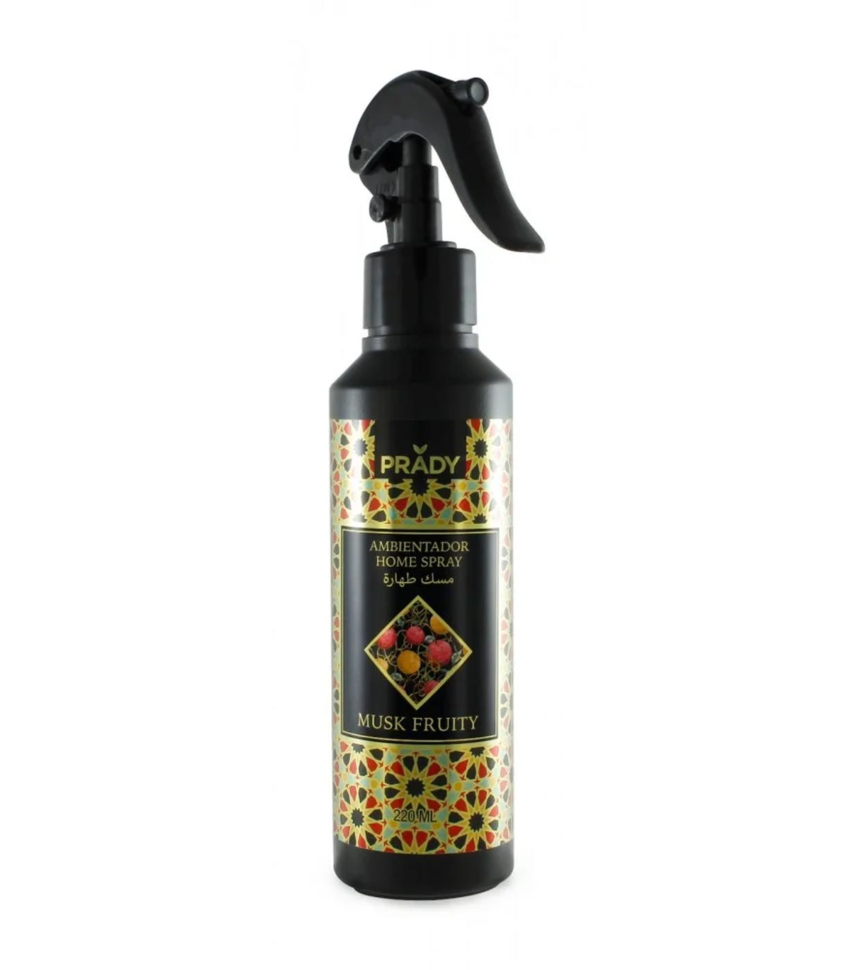Prady - Ambientador em spray doméstico 220ml - Musk Fruity