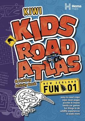 Kiwi Kids Road Atlas and Holiday Activity Book 2012 (Paperback)